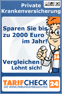 Ein genauer Vergleich der vielen verschiedenen privaten Krankenversicherungen ist unabdingbar, um sich einen guten und g�nstigen Krankenversicherungs-Tarif zu sichern. Mit einem Krankenversicherung Vergleich k�nnen Sie bis zu 2.000 EUR sparen.